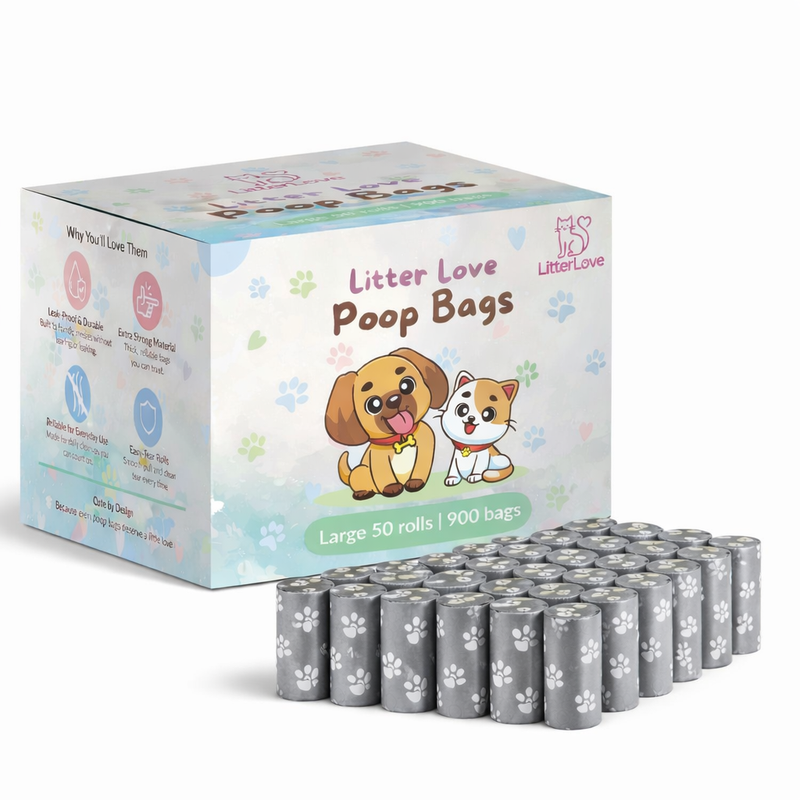 🐾 Litter Love Poop Bags — Large Pack