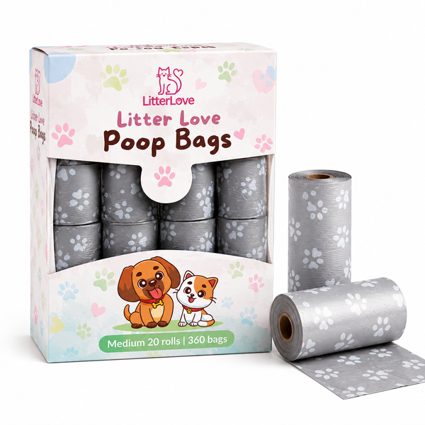 🐾 Litter Love Poop Bags — Medium Pack