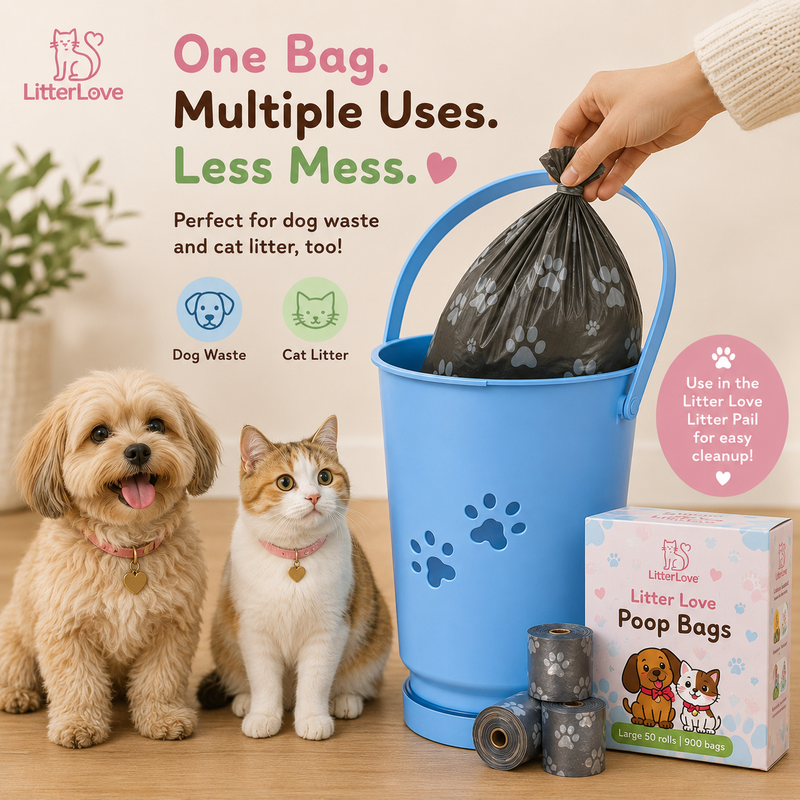 🐾 Litter Love Poop Bags — Small Pack