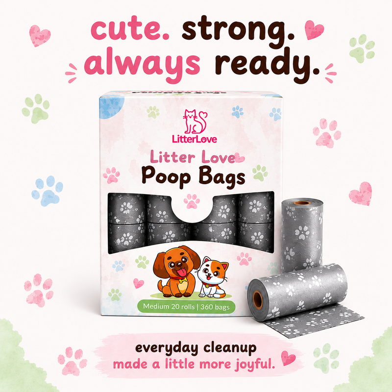 🐾 Litter Love Poop Bags — Small Pack