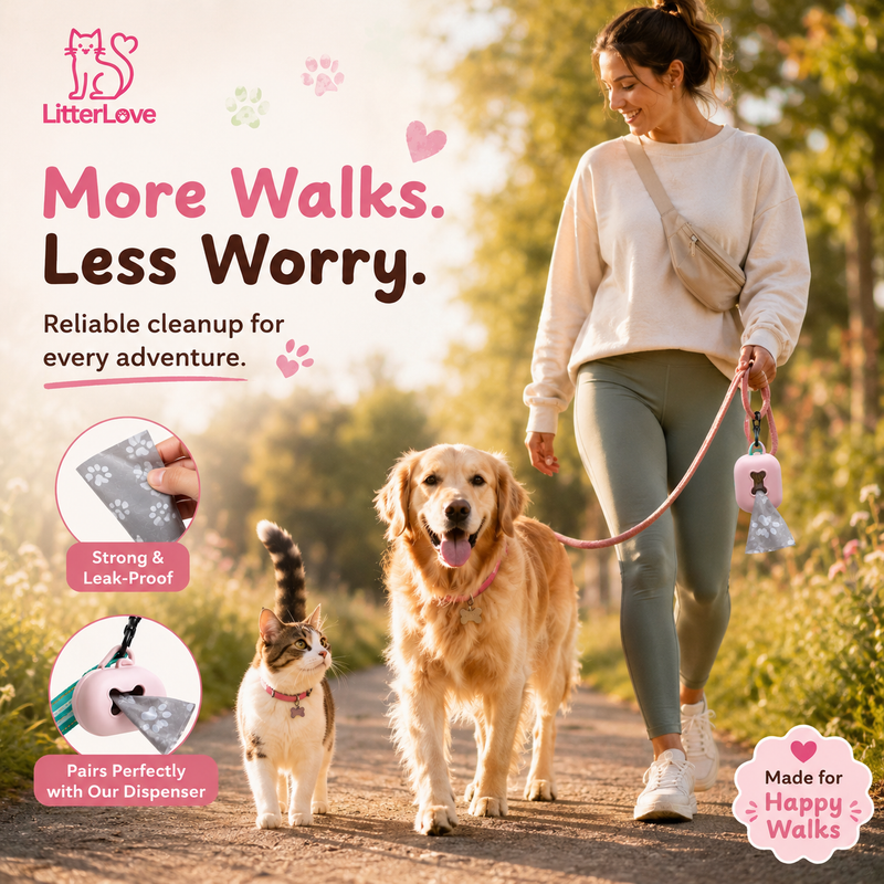 🐾 Litter Love Poop Bags — Small Pack