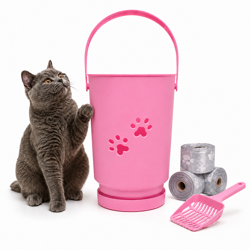 Litter Love Pail - Pink